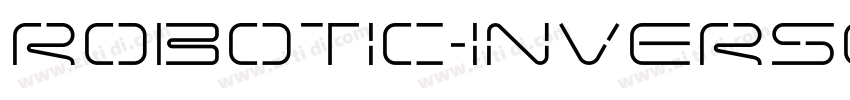 ROBOTIC-Inverse Regu字体转换